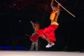 Chinese Wushu gymnasts at the Ã¢â¬ÅLegends of SportÃ¢â¬Â show by Alexey Nemov - 2018